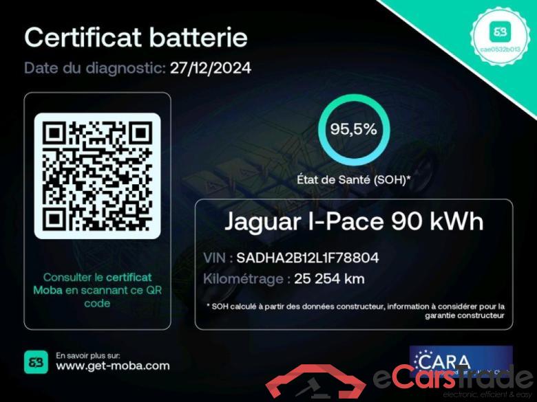 Jaguar EV400 AWD HSE JAGUAR I-Pace / 2018 / 5P / SUV EV400 AWD HSE #2