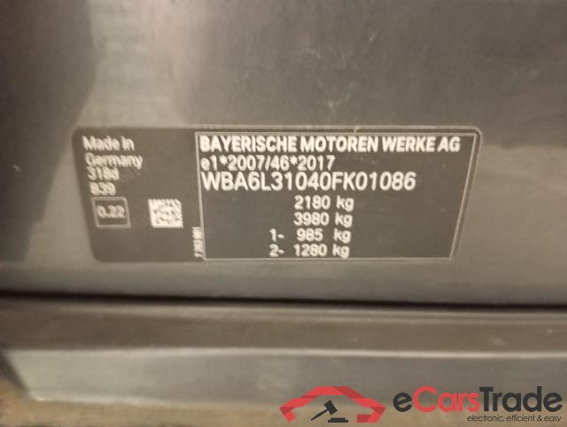 BMW 3-Serie Touring ´18 Baureihe 3 Touring 318 d Sport Line 2.0 110KW AT8 E6d #5