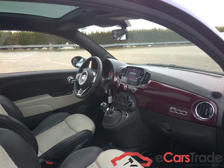 Fiat 500 1.0 Hybride DolceVita Pano Navi Sport-Leather Klima PDC ... #5