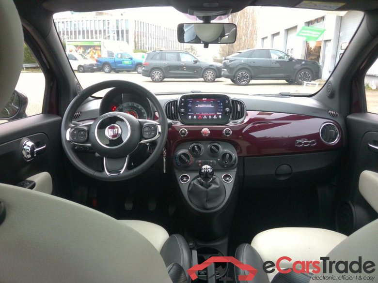 Fiat 500 1.0 Hybride DolceVita Pano Navi Sport-Leather Klima PDC ... #3