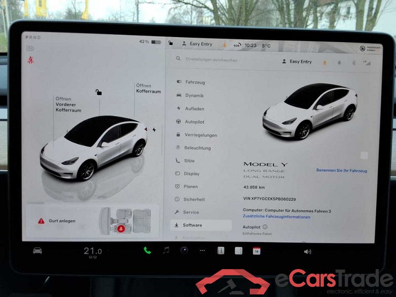 Tesla Model Y DE - SUV5 Dual, Maximale Reichweite Dual AWD, 2021 - 2025 #2