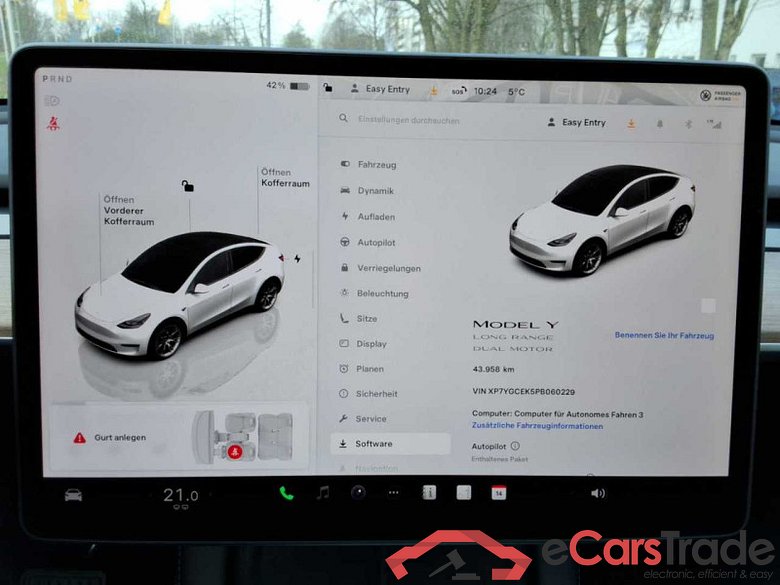 Tesla Model Y DE - SUV5 Dual, Maximale Reichweite Dual AWD, 2021 - 2025 #3