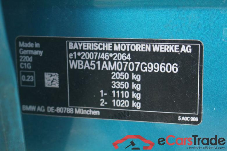 BMW 2-Serie Gr.Coupé ´19 Baureihe 2 Gran Coupe 220 d M Sport 140KW AT8 E6d #5