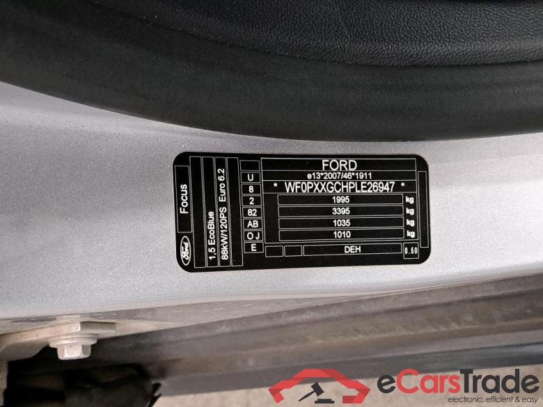 FORD - FOR FOCUS EcoBlue 120PK Powershift Connected Pack Winter & Removable Trailer Hook #6