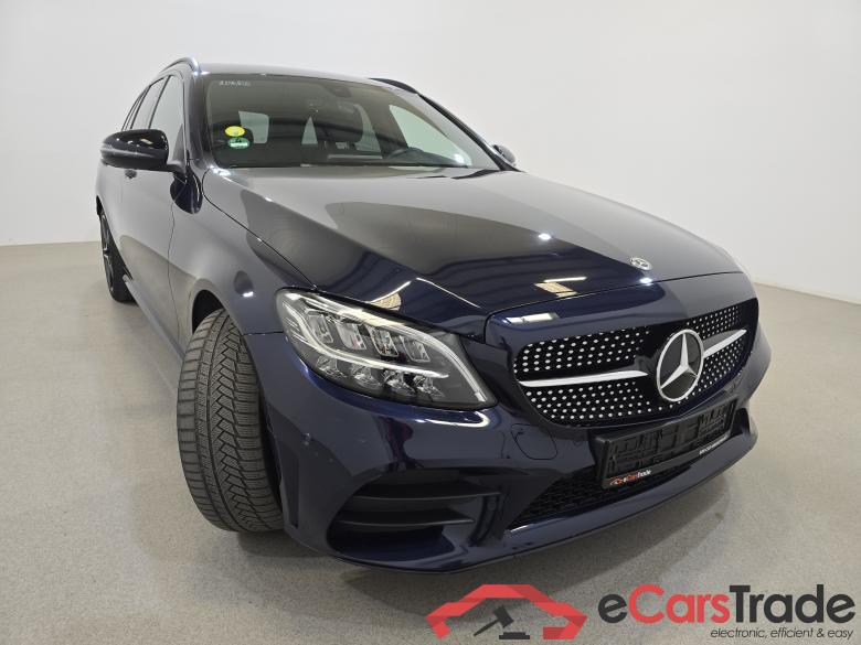 Mercedes C 180d AMG Night Aut. LED-Xenon Navi Sport-Leather KeylessGo Camera Klima PDC ... #3