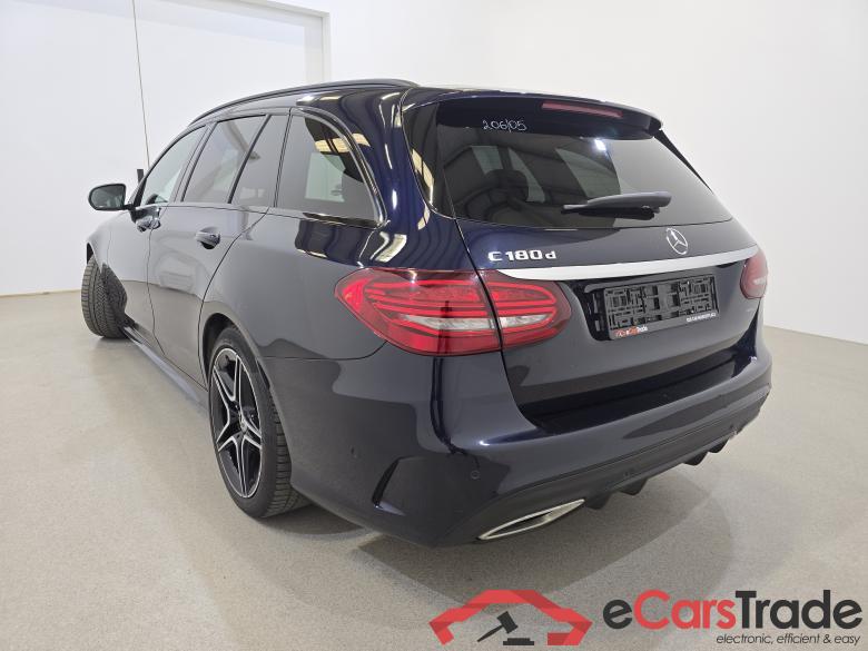 Mercedes C 180d AMG Night Aut. LED-Xenon Navi Sport-Leather KeylessGo Camera Klima PDC ... #6