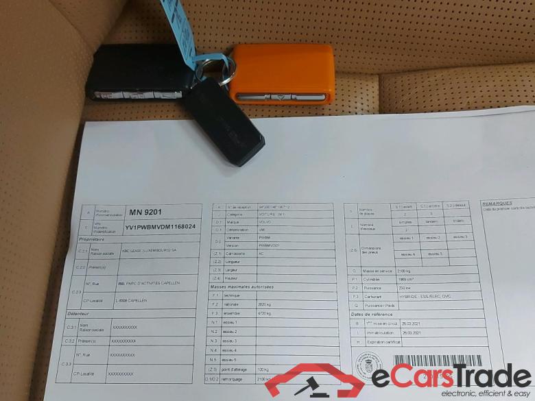 VOLVO - VOL V90 T8 Recharge 392PK Geartronic Inscription Pack Lounge & Ventilated Nappa & Heated Rear Seats & Lounge Pack & Bowers & Wilkins & Semi Auto Foldable Trailer Hook   * HYBRID * #4