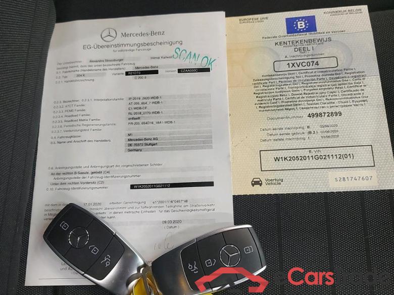 MERCEDES - MER C BREAK C 200 d 160PK 9G-Tronic Business Solution Towing Hook #4