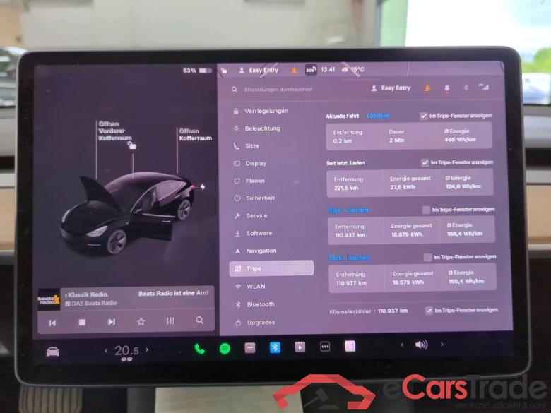 Tesla Model 3 ´18 BEV TESLA Model 3 Langstreckenbatt. Allradantrieb Dual Motor 4d 366kW #5