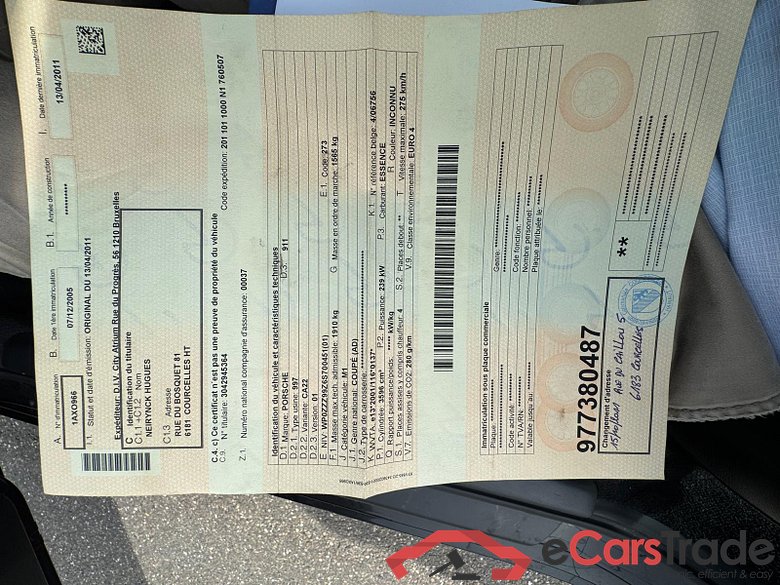 PORSCHE 911 Carrera 4 Carrera 4 Coupé #6