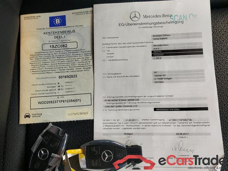 MERCEDES - MER C BREAK 200 d 136PK Avantgarde Pack Professional & Heated Seats & LED HeadLights & ParkTronic #4