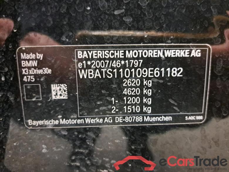 BMW - BMW X3 xDrive30e 292PK M Sport Pack Business Plus With Vernasca Heated Sport Seats & Head Up & Active Cruise & Harman Kardon & 20 Inch &  & Electric Foldable Towing Hook * HYBRID * #6
