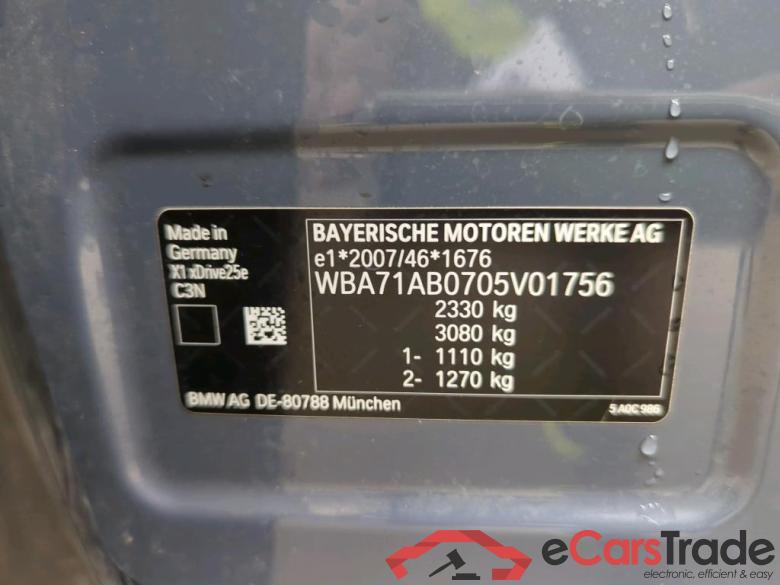 BMW X1 ´15 Baureihe X1 xDrive 25 e xLine 1.5 162KW E6d #4