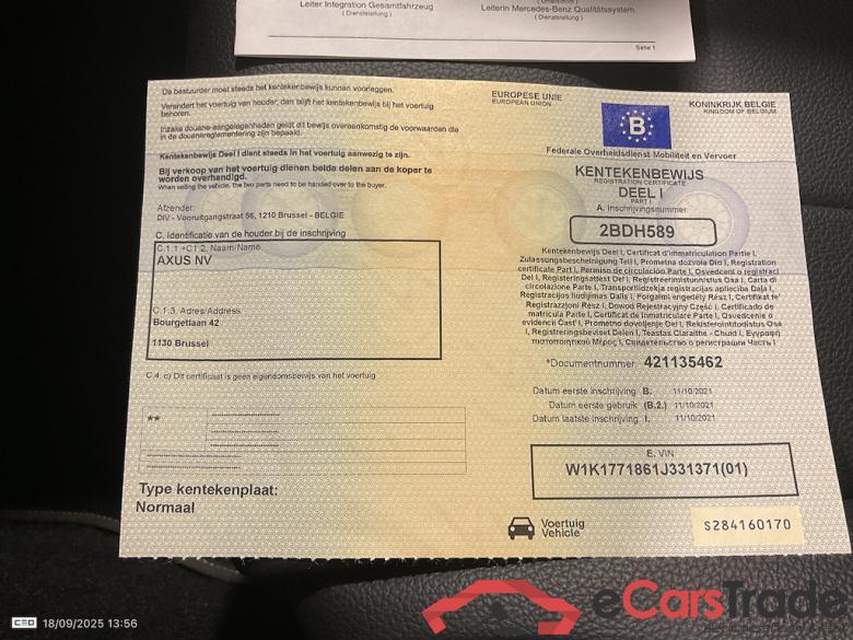 MERCEDES-BENZ A-CLASS LIMOUSINE 1.3 A 250 E BUSINESS SOLUTION DCT #6