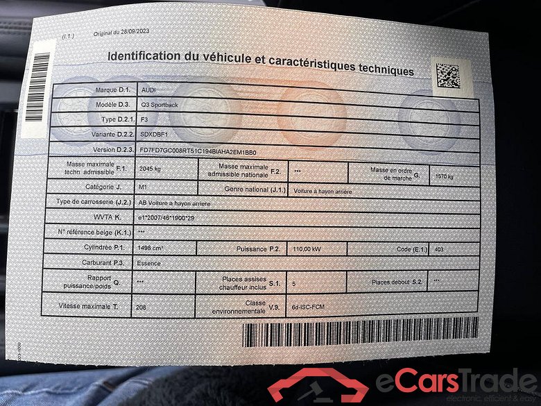 AUDI Q3 Sportback Audi Q3 Sportback Sport Edition 35 TFSI  110(150) kW(ch) S tronic #6