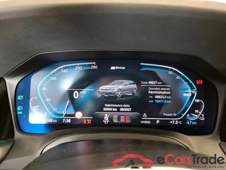 BMW Série 3 Touring / 2019 / 5P / Break 330e xDrive 292ch M Sport BVA8 Hybride #6