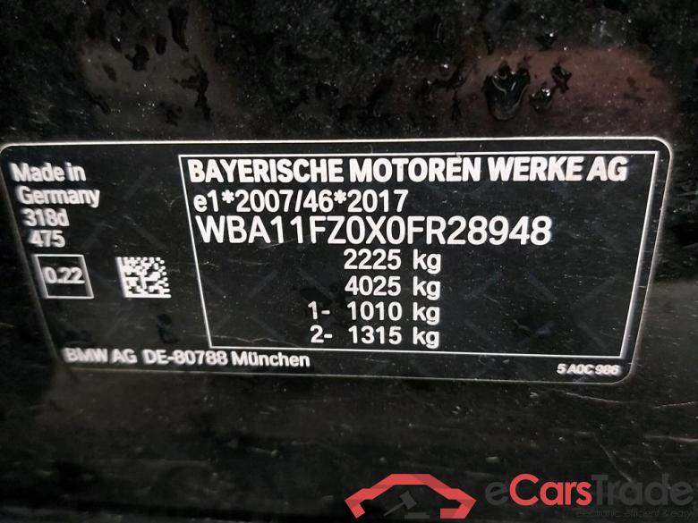 BMW - BMW 3 TOURING 318dA 150PK With Climatic & Cruise & Park Sensors Front & Rear #6