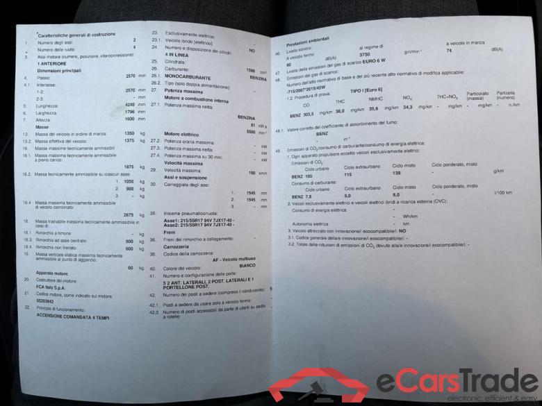 FIAT 500X 1.6i E-torq Mirror S&S #5