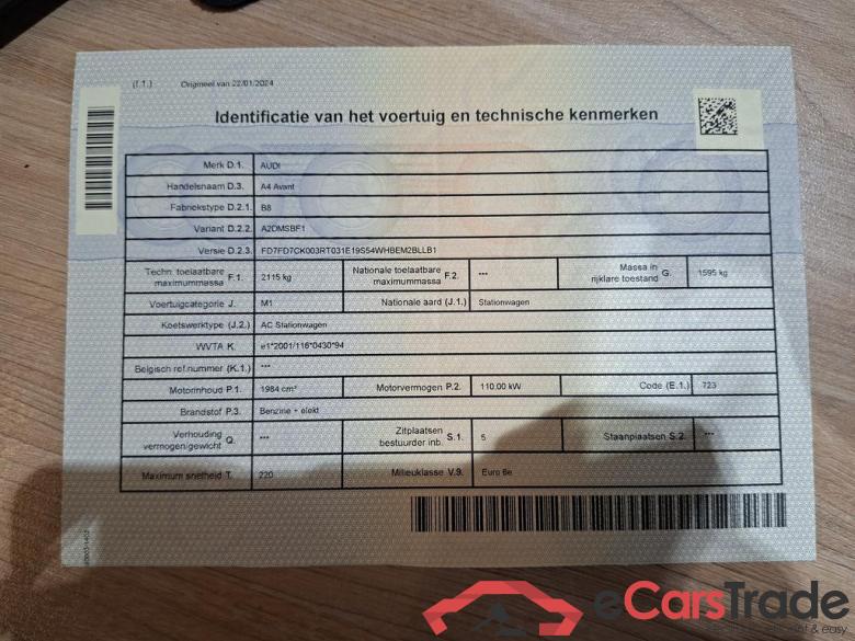 AUDI A4 Avant Audi A4 Business Edition Competition 35 TFSI 110(150)kW(pk) S tronic #4