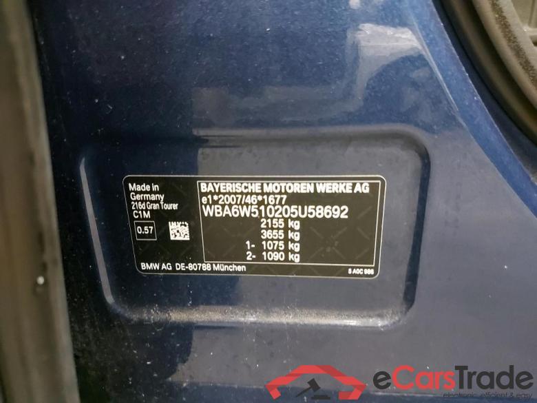 BMW - BMW 2 GRAN TOURER 216d 116PK Advantage Pack Business & LED & Widescreen & Camera #6