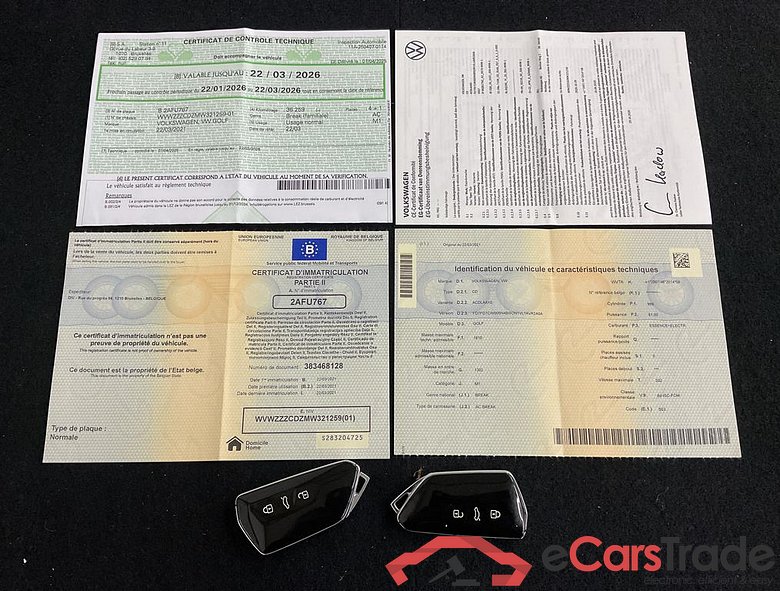 VOLKSWAGEN Golf VIII New Golf Life 1.0 eTSI 81 kW (110 ch) 7 vitesses DSG #4