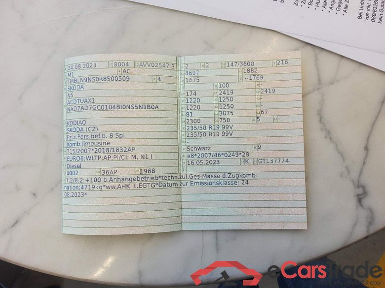 Skoda Kodiaq (NS)(2016->) DE - SUV5 2.0 TDI EU6d, Style 4x4 (EURO 6d), (Facelift) 2021 - 2023 #6