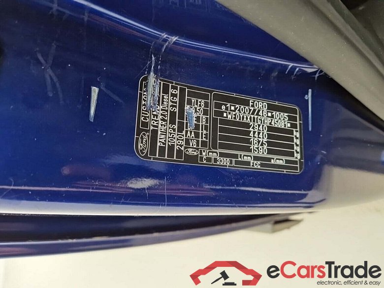 FORD TRANSIT CUSTOM 2.0 TDCI 290L L2H1 TREND #6