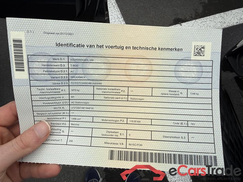 VOLKSWAGEN T-Roc T-Roc Sport 1.5 l TSI OPF 110 kW (150 PS) 7-Gang-Doppelkupplungsgetriebe DSG #5