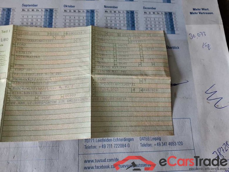 Ford Puma (2019->) DE - SUV5 1.0 EcoBoost Mild Hybrid EU6d, ST-Line S/S (EURO 6d), 2020 - 2024 #2