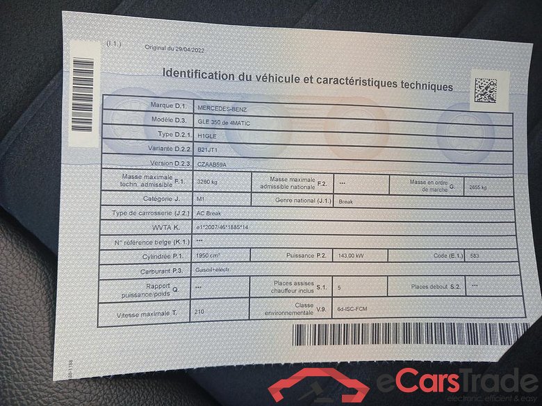 MERCEDES-BENZ GLE 350 de 4-Matic PHEV #6