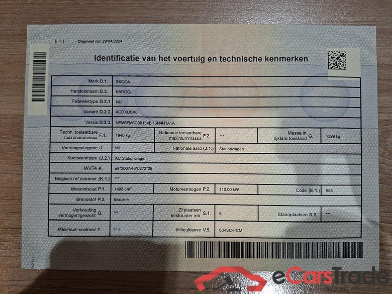 SKODA Karoq Karoq Family 1.5 TSI 110kW (150pk) 6v. Man #4