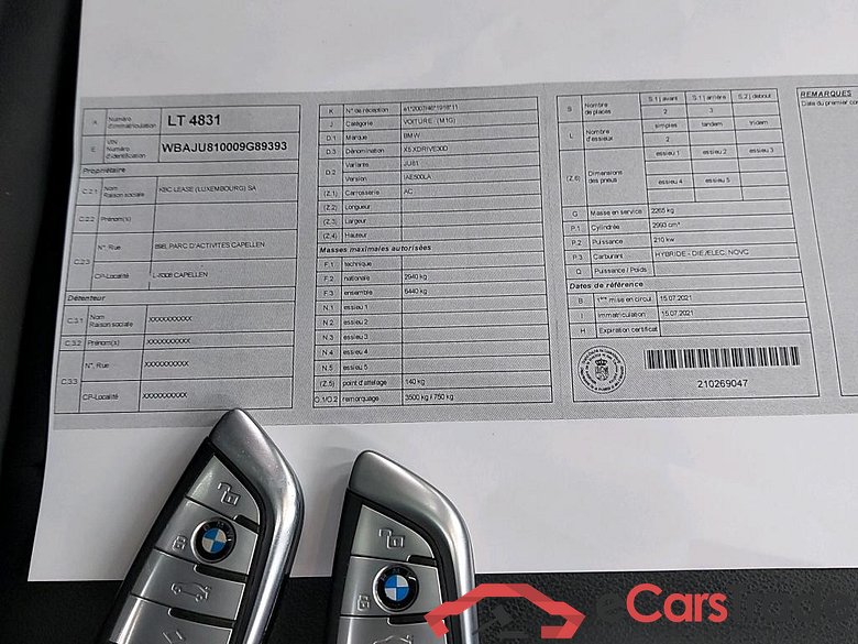 BMW - BMW X5 xDrive30dA 286PK XLine Pack Business Plus With Vernasca Mem Seats & Travel Pack & Towing Hook #4