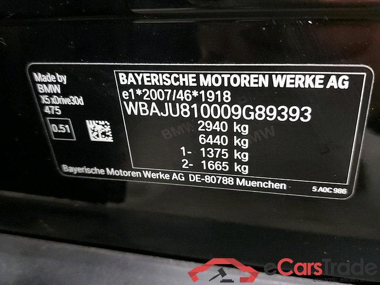 BMW - BMW X5 xDrive30dA 286PK XLine Pack Business Plus With Vernasca Mem Seats & Travel Pack & Towing Hook #6