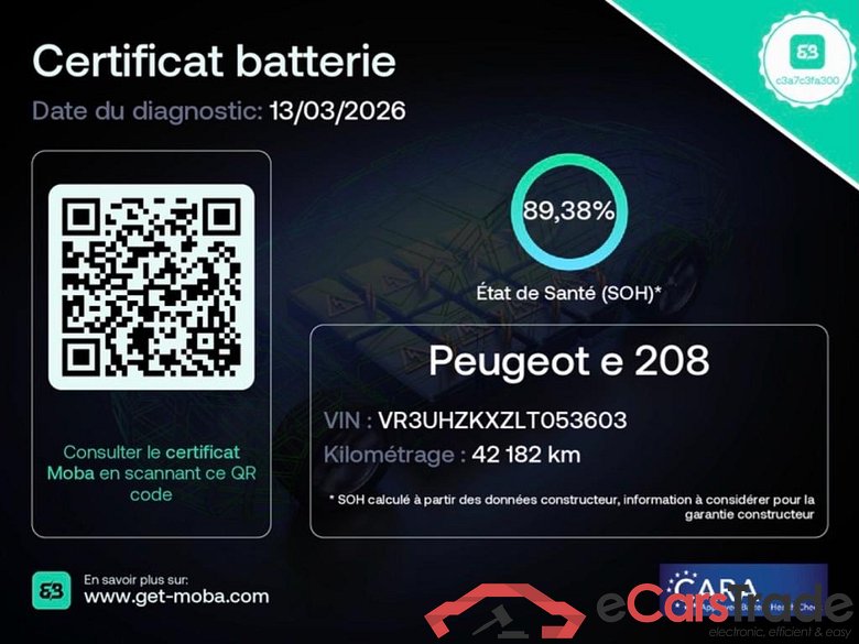 208 (e-) Active Business 50kWh BVA #2