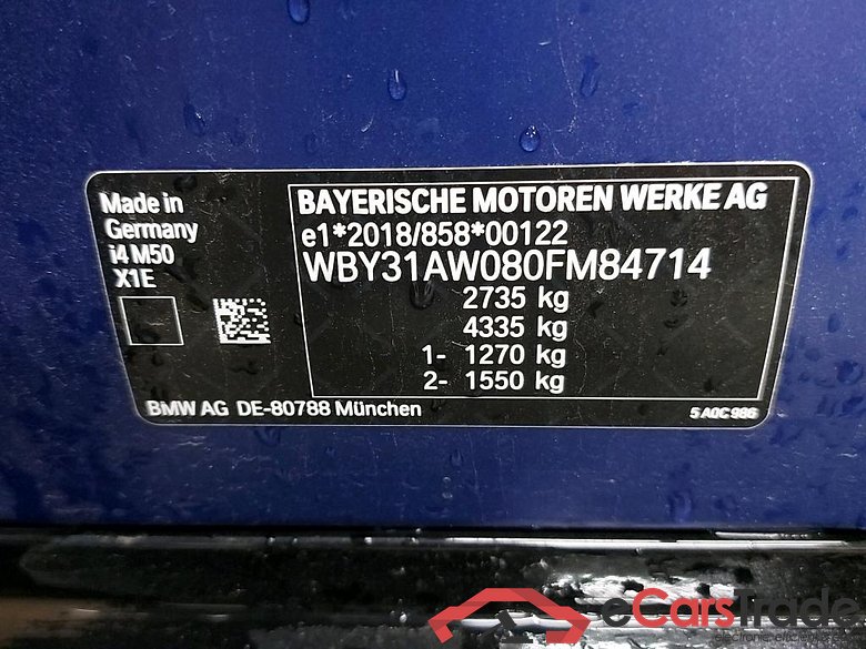 BMW I - BMW I4 M50 544PK Comfort & Business & Innovation Pack #6