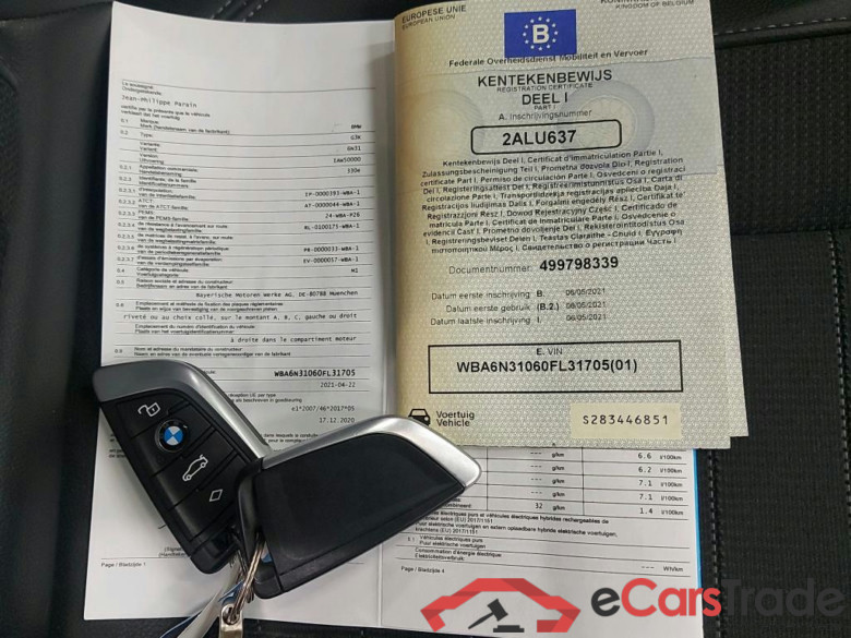 BMW - BMW 3 TOURING 330e 292PK Pack Business With Sport Seats & Travel & Active Cruise & Towing Hook * HYBRID * #4