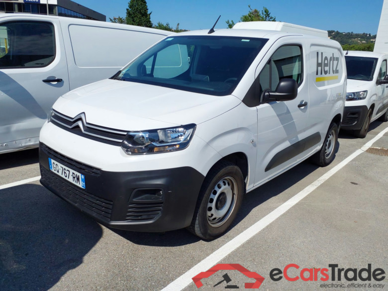 CITROËN Berlingo CITROËN Berlingo  VAN M 950 HDI 100 BVM6 + PACK CHANTIER + CABINE EXTENSO +ECRAN 8 POUCES + CAMERA RECUL #1