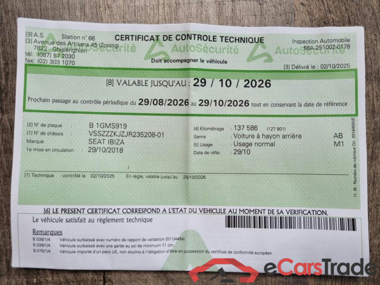 SEAT Ibiza 5P/D Ibiza 5D FR 1.0 TSI 115CV (85kW) MANUELLE 6v Start/Stop #6