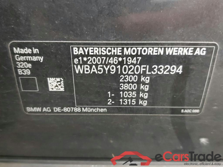 BMW - BMW 3 BERLINE 320e 204PK Business Edition With Heated Seats & Harman Kardon Sound & Electric Hatch & Parking Assistant Pack  * HYBRID * #6