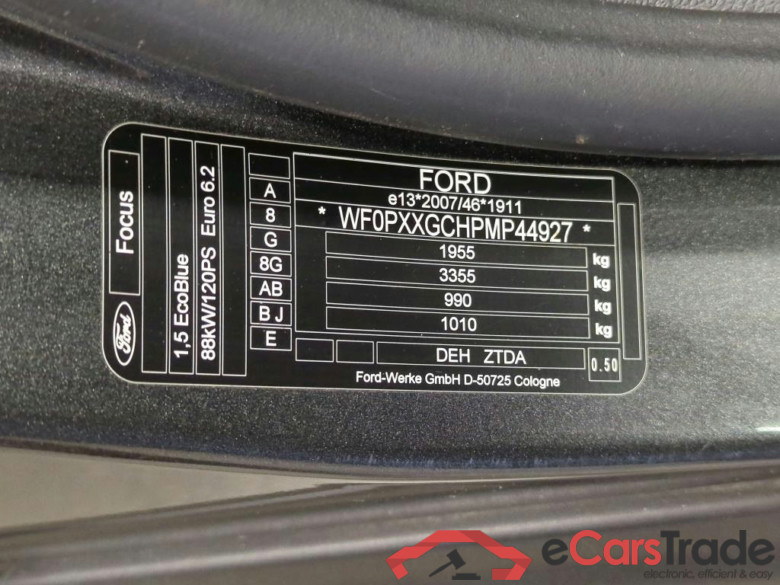 Focus Turnier Cool & Connect 1.5 EcoBlue 88KW MT6 E6d #4