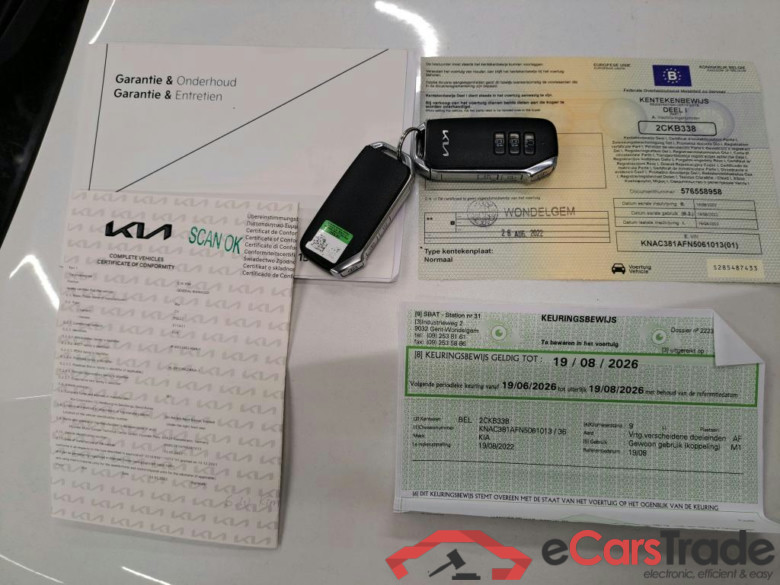 KIA - KIA EV6 BEV 77Kwh Earth 229PK With Heat Pump & Loung pack & Driver Assist & Sunroof & Removable Trailer Hook  * ELECTRIC * #4