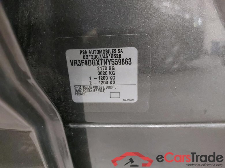 PEUGEOT - PEU 308 SW Hybrid 180PK EAT8 Allure With 7.4Kwh On Board Charger & Towing Hook  * HYBRDI * #6