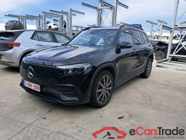 MERCEDES - MER EQB 250+ Star Edition 190PK        ***         TOTAL LOSS        ***       Pack Driver Assistant Plus & Winter & Night   * ELECTRIC * #1