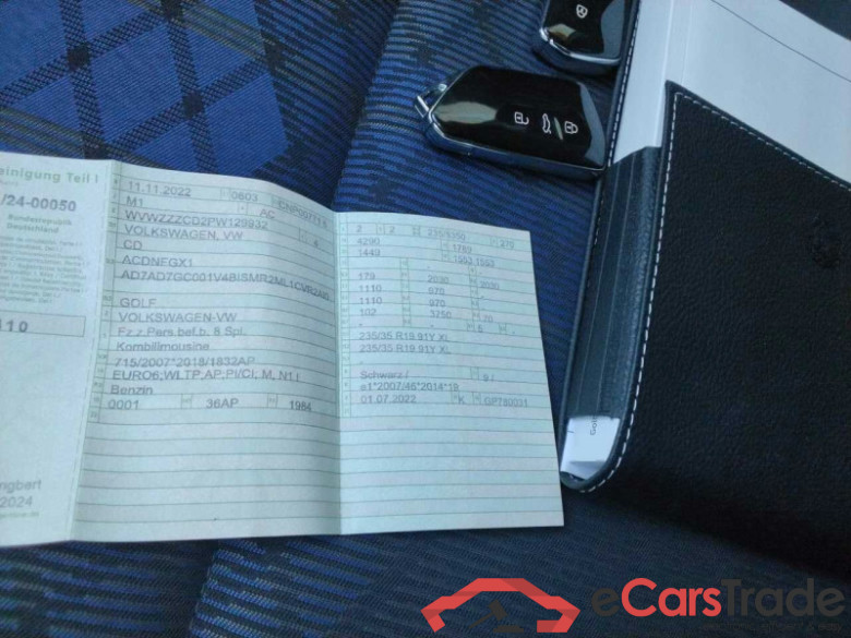 Volkswagen Golf VIII Lim. (CD1)(12.2019->) DE - LimS5 2.0 TSI EU6d, R 4Motion OPF (EURO 6d), 2020 - 2023 #5