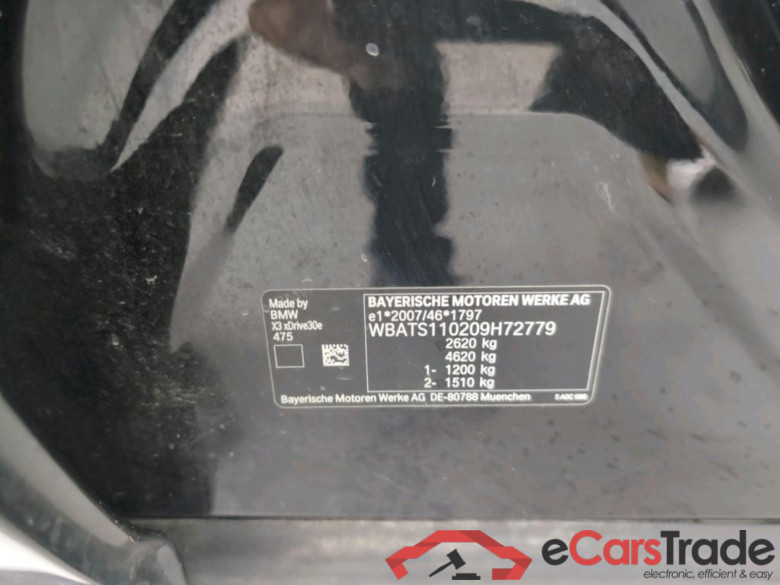 BMW X3 2.0 XDRIVE30E (120KW) AUTO #4
