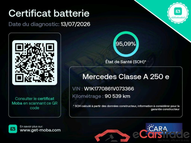MERCEDES-BENZ Classe A Compact / 2018 / 5P / Berline A 250 e AMG Line 8G-DCT #2