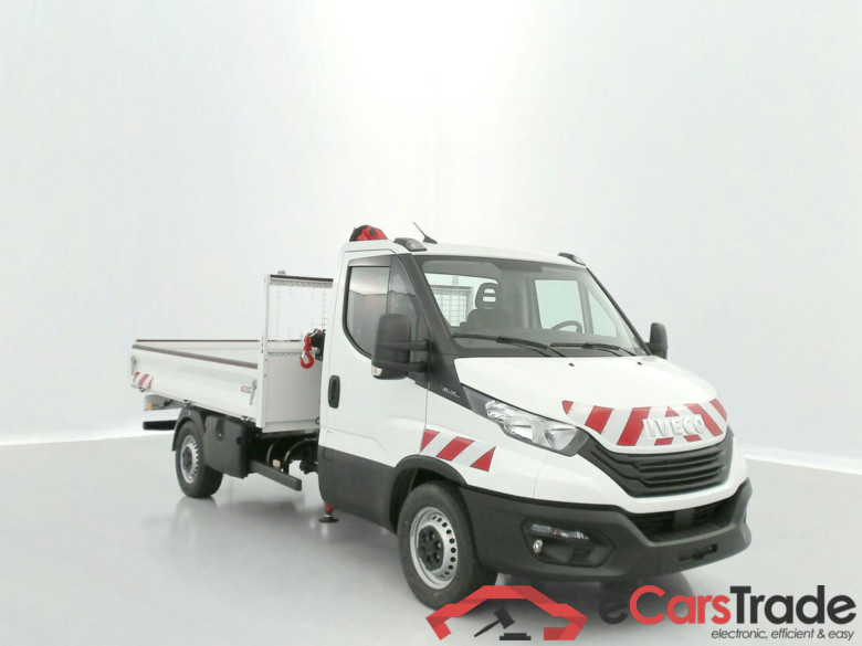 Iveco Daily 35S14H 3750 Benne Alu JPM + Grue PK 2900 2.3 136ch #1
