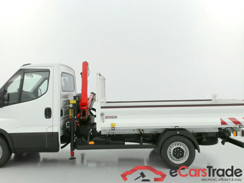 Iveco Daily 35S14H 3750 Benne Alu JPM + Grue PK 2900 2.3 136ch #4