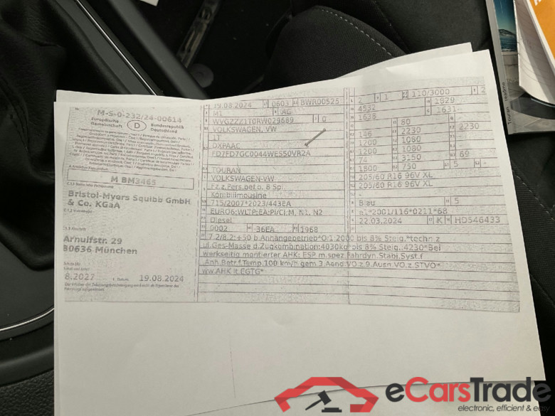 Touran Comfortline BMT/Start-Stopp 2.0 TDI 110KW AT7 6E #1