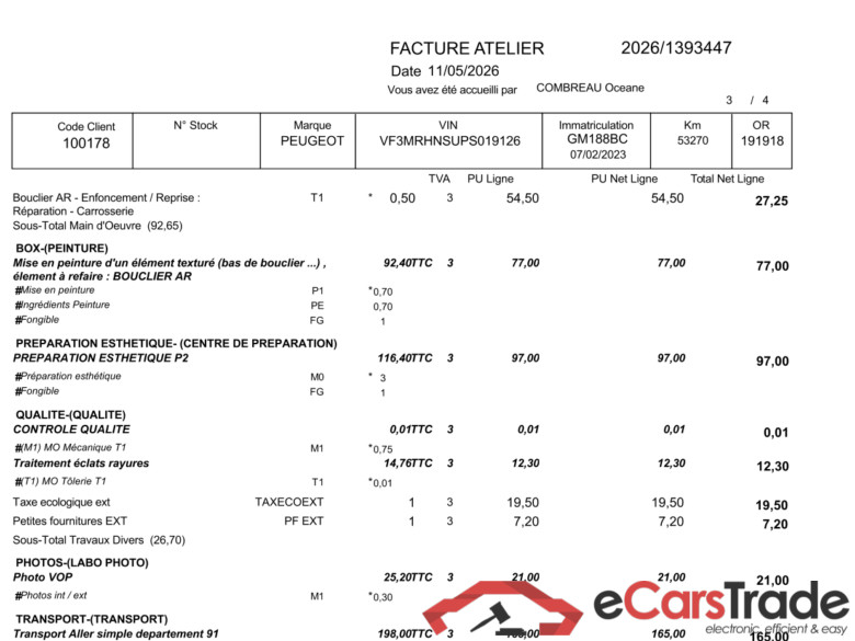 5008 Active Pack 1.2 PureTech 130CV BVA8 7 Sieges E6d / PRÊT A VENDRE #4
